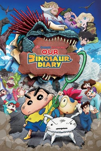 دانلود فیلم Crayon Shin-chan the Movie: Our Dinosaur Diary 2024